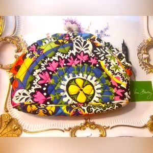 Vera Bradley Multicolor Floral Cosmetic Bag